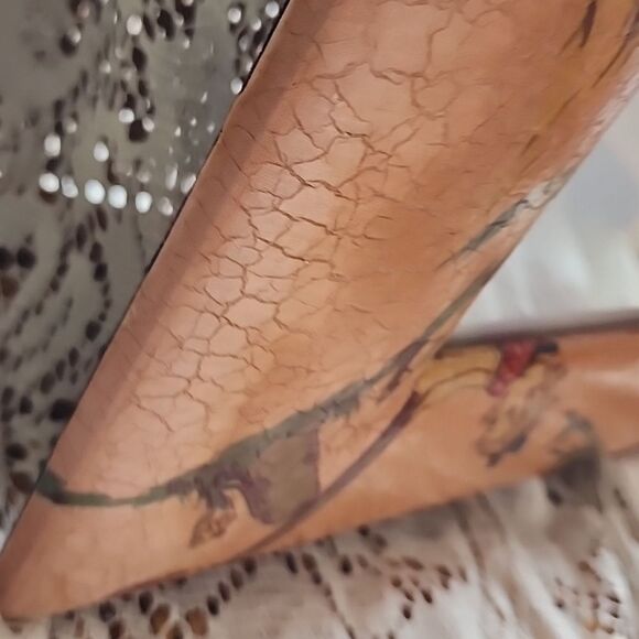 Crackled Fabric Nursery Or Child's Room Print or Photo Frame - Picture 7 of 7